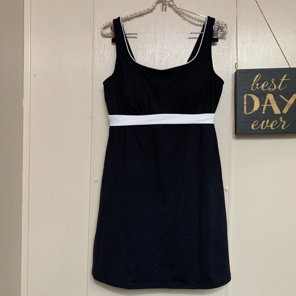 NWOT Lands End Swim Dress Size 18 W - Picture 3 of 8